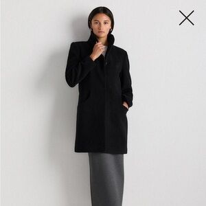 Quince Wool Cashmere Cocoon Coat NWT medium